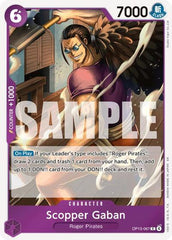 Scopper Gaban - OP13-067 - Rare - Carrying On His Will
