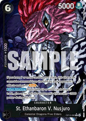 St. Ethanbaron V. Nusjuro - OP13-080 - Rare (Alternate Art) - Carrying On His Will