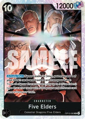 Five Elders - OP13-082 - Super Rare - Carrying On His Will