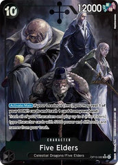 Five Elders - OP13-082 - Super Rare (Alternate Art) - Carrying On His Will
