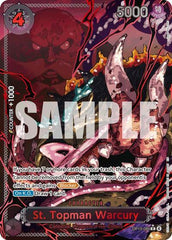 St. Topman Warcury - OP13-089 - Rare (Parallel) - Carrying On His Will