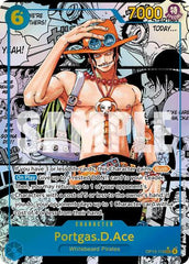 Portgas.D.Ace - OP13-119 - Secret Rare (Super Alternate Art) - Carrying On His Will