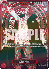 Shanks - OP09-004 (SP) - OP09-004 - Super Rare (Silver) - Carrying On His Will