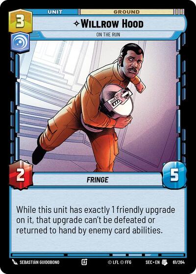 Willrow Hood - On the Run - 61/264 - Uncommon - Secrets of Power