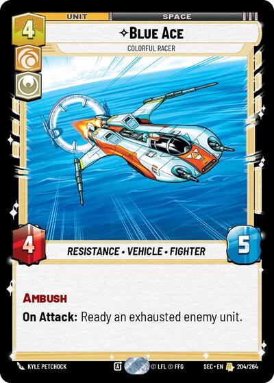 Blue Ace - Colorful Racer - 204/264 - Rare - Secrets of Power