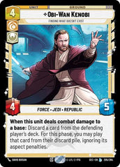 Obi-Wan Kenobi - Finding What Doesn't Exist - 205/264 - Legendary - Secrets of Power