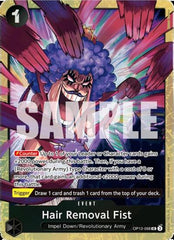 Hair Removal Fist - OP12-098 - Uncommon (Premium Card Collection -Best Selection Vol. 5-) - One Piece Promotion Cards