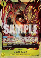 Blaze Slice - OP07-116 - Rare (Premium Card Collection -Best Selection Vol. 5-) - One Piece Promotion Cards