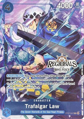 Trafalgar Law - OP07-047 - Rare (CS 25-26 Regionals Textured Chase Promo) - One Piece Promotion Cards