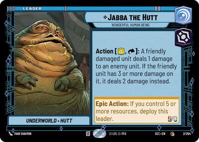 Jabba the Hutt - Wonderful Human Being - 2/264 - Common - Secrets of Power