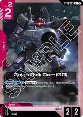 Gaia's Rick Dom (GQ) - ST06-003 - COMMON - Starter Deck 06: Clan Unity