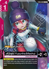 Amate Yuzuriha (Machu) (C+) - ST06-009 - Full Art Common - Starter Deck 06: Clan Unity