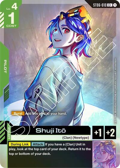 Shuji Ito (C+) - ST06-010 - Full Art Common - Starter Deck 06: Clan Unity
