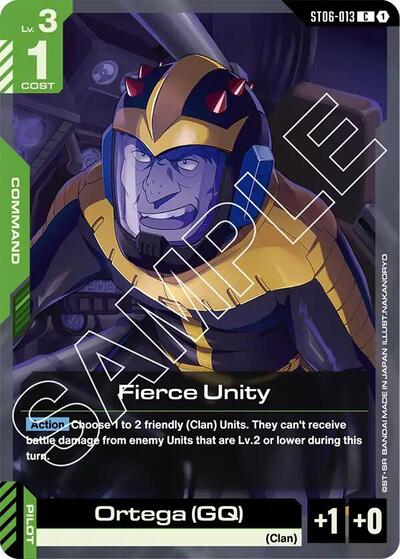 Fierce Unity - ST06-013 - COMMON - Starter Deck 06: Clan Unity