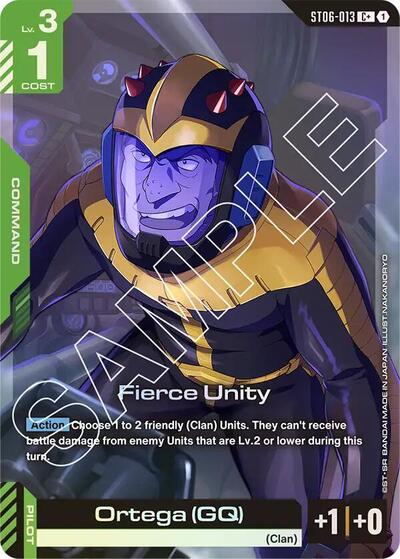 Fierce Unity (C+) - ST06-013 - Full Art Common - Starter Deck 06: Clan Unity