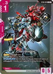 Clan Battle (C+) - ST06-014 - Full Art Common - Starter Deck 06: Clan Unity