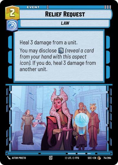 Relief Request - 74/264 - Common - Secrets of Power
