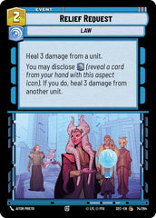 Relief Request - 74/264 - Common - Secrets of Power