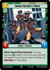 Naboo Security Force - 120/264 - Common - Secrets of Power