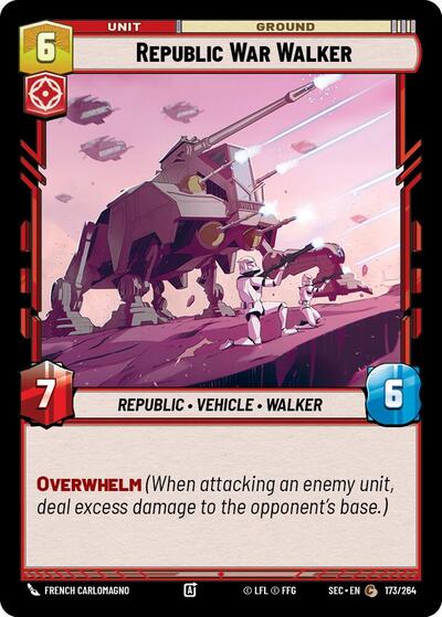 Republic War Walker - 173/264 - Common - Secrets of Power