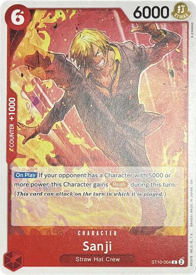 Sanji - ST10-004 - Common - Learn Together Deck Set