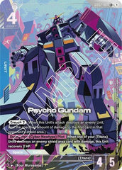 Psycho Gundam (LR+) - GD02-001 - Full Art Legendary Rare - Dual Impact