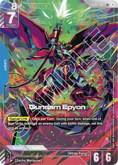 Gundam Epyon (LR+) - GD02-002 - Full Art Legendary Rare - Dual Impact
