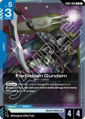 Forbidden Gundam - GD02-006 - RARE - Dual Impact