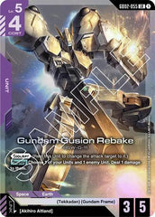 Gundam Gusion Rebake - GD02-055 - LEGEND RARE - Dual Impact