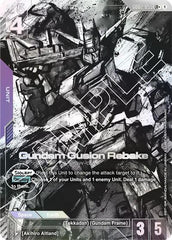 Gundam Gusion Rebake (LR+) - GD02-055 - Full Art Legendary Rare - Dual Impact
