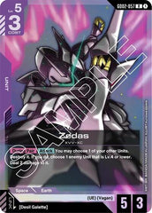 Zedas - GD02-057 - RARE - Dual Impact
