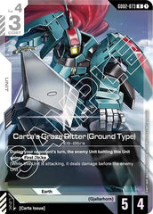 Carta's Graze Ritter (Ground Type) - GD02-073 - RARE - Dual Impact