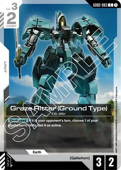 Graze Ritter (Ground Type) - GD02-083 - COMMON - Dual Impact