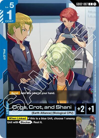 Orga, Crot, and Shani - GD02-087 - COMMON - Dual Impact