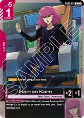 Haman Karn - GD02-091 - RARE - Dual Impact