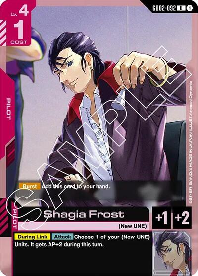Shagia Frost - GD02-092 - UNCOMMON - Dual Impact