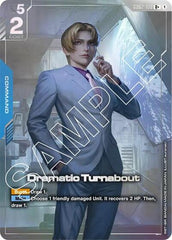 Dramatic Turnabout (R+) - GD02-100 - Full Art Rare - Dual Impact