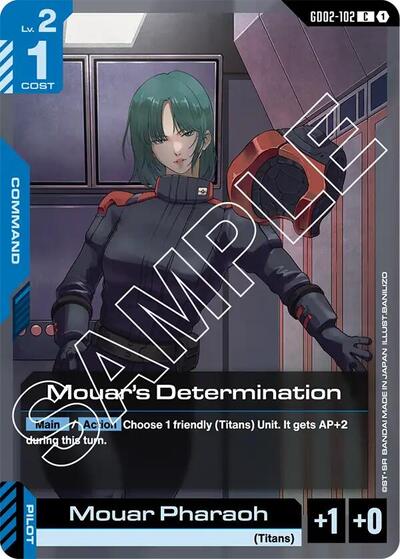 Mouar's Determination - GD02-102 - COMMON - Dual Impact