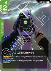 AGE Device - GD02-103 - RARE - Dual Impact