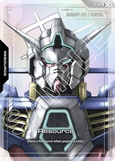 Resource (R-012) (C+) - R-012 - Full Art Common - Dual Impact