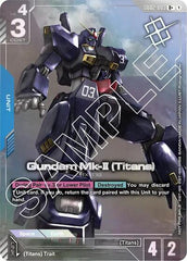 Gundam Mk-II (Titans) (Store Tournament Winner Pack 02) - GD02-003 - Full Art Rare - Gundam Promotional Cards