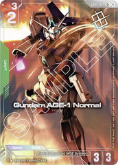 Gundam AGE-1 Normal (Store Tournament Winner Pack 02) - GD02-029 - Full Art Common - Gundam Promotional Cards