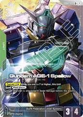 Gundam AGE-1 Spallow (R+) - GD02-023 - Full Art Rare - Dual Impact