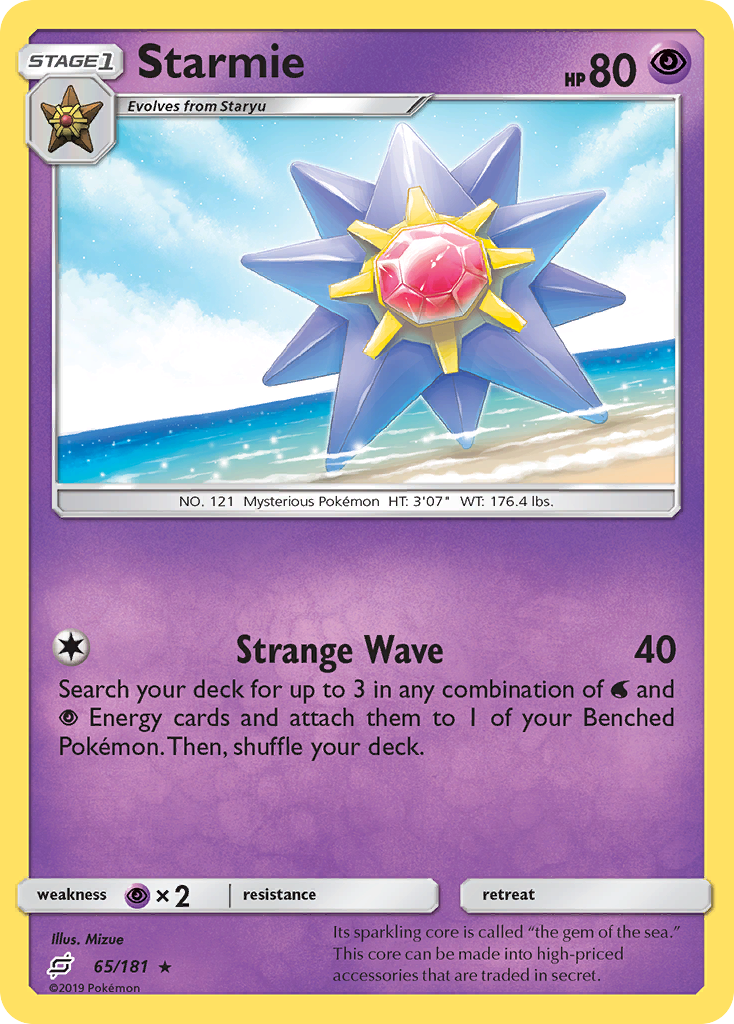 Starmie - 065/181 - Team Up