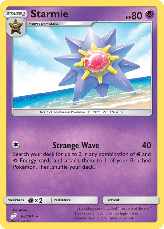 Starmie - 065/181 - Team Up