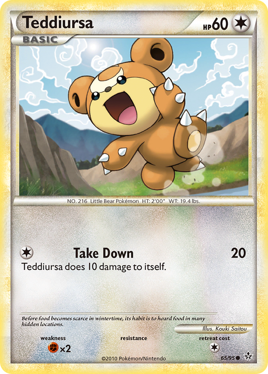 Teddiursa - 65/95 - HS—Unleashed