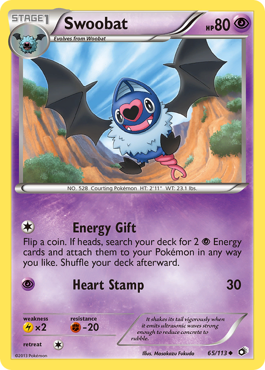 Swoobat - 065/113 - Legendary Treasures