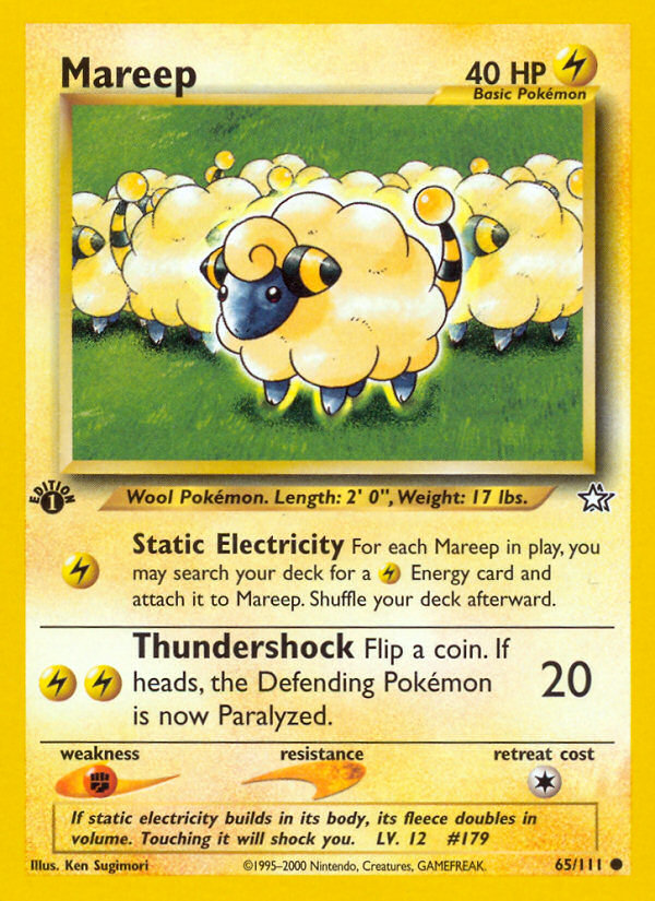 Mareep - 065/111 - Neo Genesis