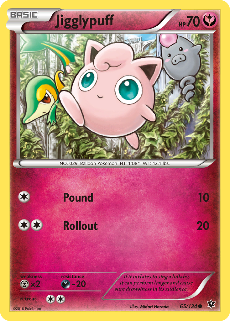 Jigglypuff - 065/124 - Fates Collide