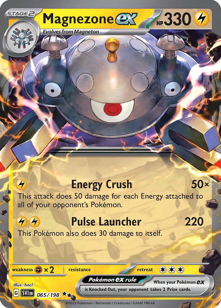 Magnezone ex - 065/198 - Scarlet & Violet